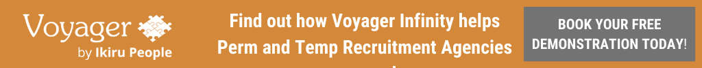 Book a demo of Voyager Infinity recruitment software now!