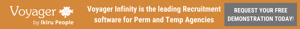 Both perm and temp agencies say Voyager is the perfect recruitment CRM partner. Book a demo now!