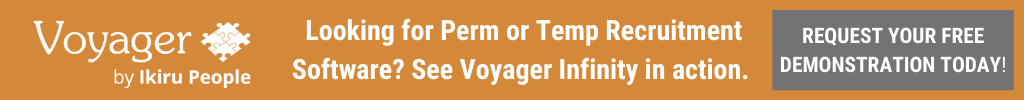 See our Voyager recruitment software in action. Book a demo.