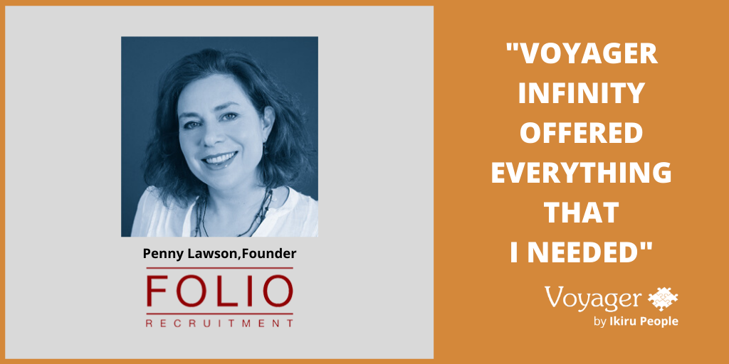 Folio Recruitment - Voyager Infinity testimonial