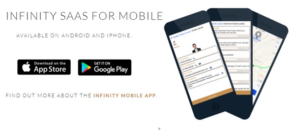 Voyager Infinity SaaS for mobile