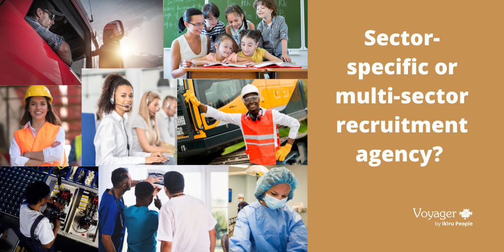 Sector-specific or multi-sector recruitment agency