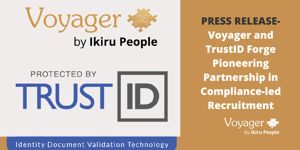 Voyager and TrustID Forge Pioneering Partnership in Compliance-led Recruitment